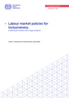 Labour market policies for inclusiveness: a literature review with a gap analysis