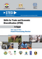 Skills for trade and economic diversification (STED) in Egypt: the case of the food processing sector