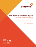 18th biannual synthesis report under the HOPE II legislation, Haiti