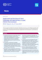 Digital skills and the future of work: challenges and opportunities in a post COVID-19 environment, WISIS Session 216, 29 July 2020
