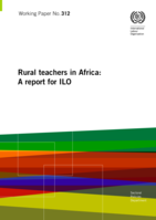 Rural teachers in Africa: a report for ILO