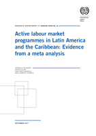 Active labour market programmes in Latin America and the Caribbean: evidence from a meta analysis