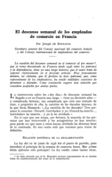 El descanso semanal de los empleados de comercio en Francia