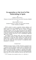 Co-operation at the level of undertaking in Spain