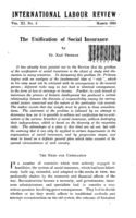 The unification of social insurance