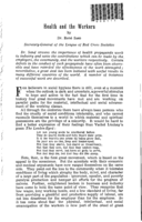 Health and the workers