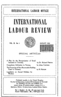 A plan for the reorganisation of social insurance in Germany