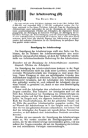 The contract of employment: III