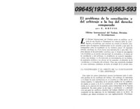 El problema de la conciliación y del arbitraje a la luz del derecho comparado