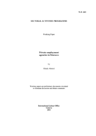 Private employment agencies in Morocco