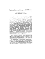 La situación económica y social de Irán: I