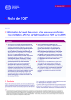 L’élimination du travail des enfants et de ses causes profondes: les orientations offertes par la Déclaration de l’OIT sur les EMN