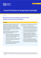 Mobilizing social and solidarity economy units towards universal social protection