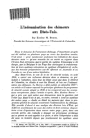 L'indemnisation des chômeurs aux Etats-Unis