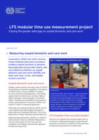 LFS modular time use measurement project: closing the gender data gap on unpaid domestic and care work