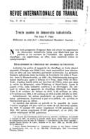 Trente années de démocratie industrielle