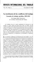 La incidencia de los conflictos del trabajo: jornadas de trabajo perdidas, 1927-1947