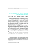 La mondialisation du marché du travail des personnels de santé