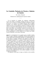 La comisión paritaria de precios y salarios de Austria