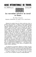 Les conventions collectives du travail en France