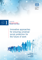 Innovative approaches for ensuring universal social protection for the future of work