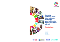 Measuring child labour, forced labour and human trafficking in global supply chains: a global input-output approach : technical paper