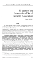 50 years of the International Social Security Association