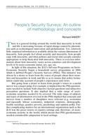 People's Security Surveys: an outline of methodology and concepts