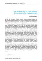 The economics of child labour: a framework for measurement