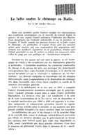 La lutte contre le chômage en Italie