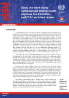 Does the work-study combination among youth improve the transition path?: an updated review