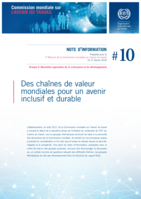 Des chaînes de valeur mondiales pour un avenir inclusif et durable