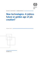 New technologies: a jobless future or golden age of job creation?