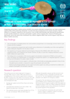 Combating extreme poverty by providing active support as part of a conditional cash transfer schemes