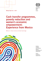 Cash transfer programmes, poverty reduction and women's economic empowerment: experience from Mexico