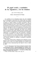 El papel social y económico de los ingenieros y de los técnicos