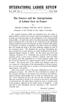 The sources and the interpretation of labour law in France
