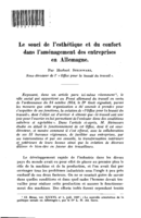 Le souci de l'esthétique et du confort dans l'aménagement des entreprises en Allemagne
