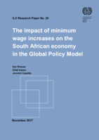 The impact of minimum wage increases on the South African economy in the Global Policy Model