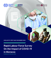 Rapid labour force survey on the impact of COVID-19 in Morocco: highlights: first wave November 2020