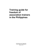 Training guide for freedom of association trainers in the Philippines