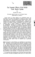 The economic effects of the British trade boards system