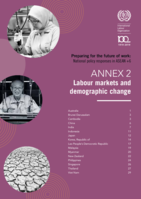Preparing for the future of work: national policy responses in ASEAN +6 (Annex 2)