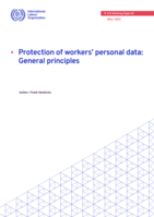 Protection of workers’ personal data: general principles