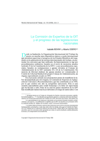 La Comisión de Expertos de la OIT y el progreso de las legislaciones nacionales