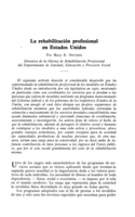 La rehabilitación profesional en Estados Unidos