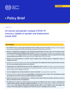 An uneven and gender-unequal COVID-19 recovery: update on gender and employment trends 2021