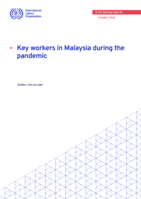 Key workers in Malaysia during the pandemic
