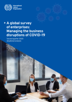 A global survey of enterprises: managing the business disruptions of COVID-19