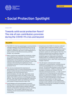 Towards solid social protection floors?: the role of non-contributory provision during the COVID-19 crisis and beyond
